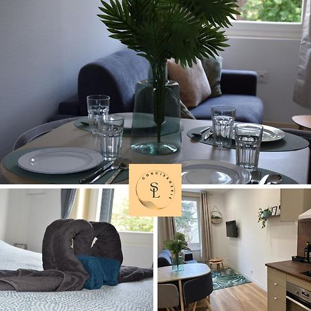 Elegant T2 A Bron, Tramway A 2Min, Box Parking, 4Personnes 아파트 외부 사진